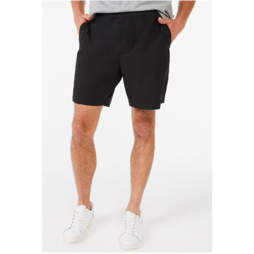 Free Assembly Men's 8" Black Active Shorts With Pockets XXL
